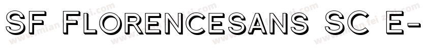 SF Florencesans SC E字体转换